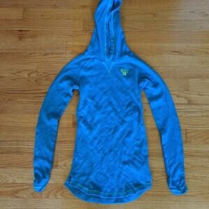 Nike girls lightweight pull over/hoodie, XL, Thermal; Blue